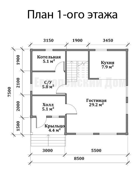 Редкий и удобный проект 106 кв.м. с 2 спальнями и еще много полезного