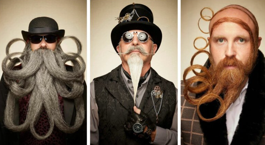 участники предыдущих конкурсов бороды и усов