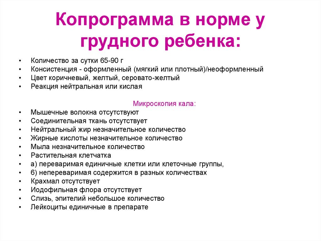 Анализ за 3 года пример Копрограмма у грудничка - показания и как сдать анализ Мир мам: блог педиатра Дз