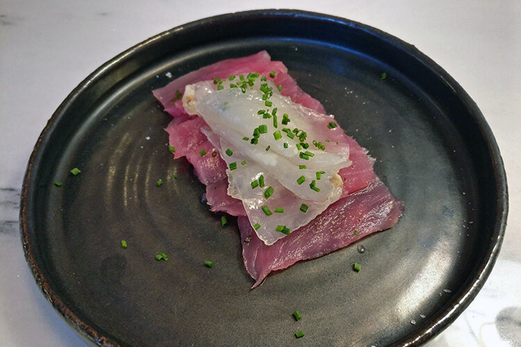 Тунец с лардо, 490 рублей. Фото Таисии Токовой
