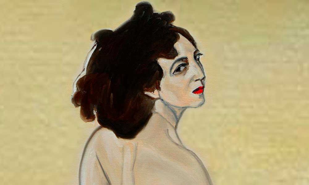 Ида Рубинштейн, фрагмент портрета Валентина Серова