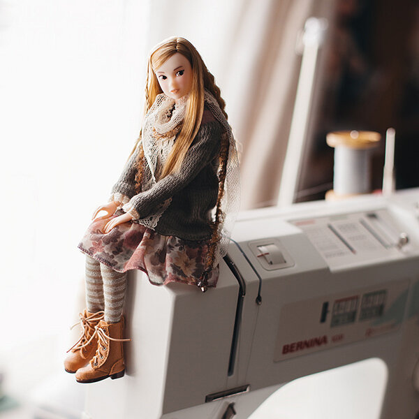 Кукла Момоко. Фото @Squishdellia