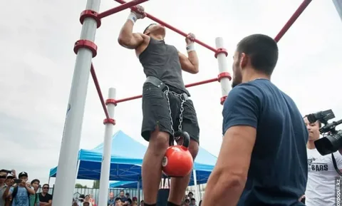 кадр с соревнований