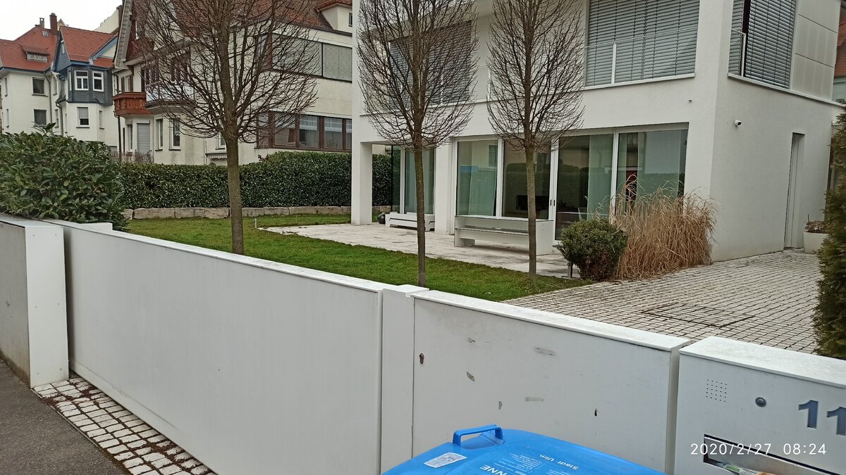 Заборы в одном из районов Ульма