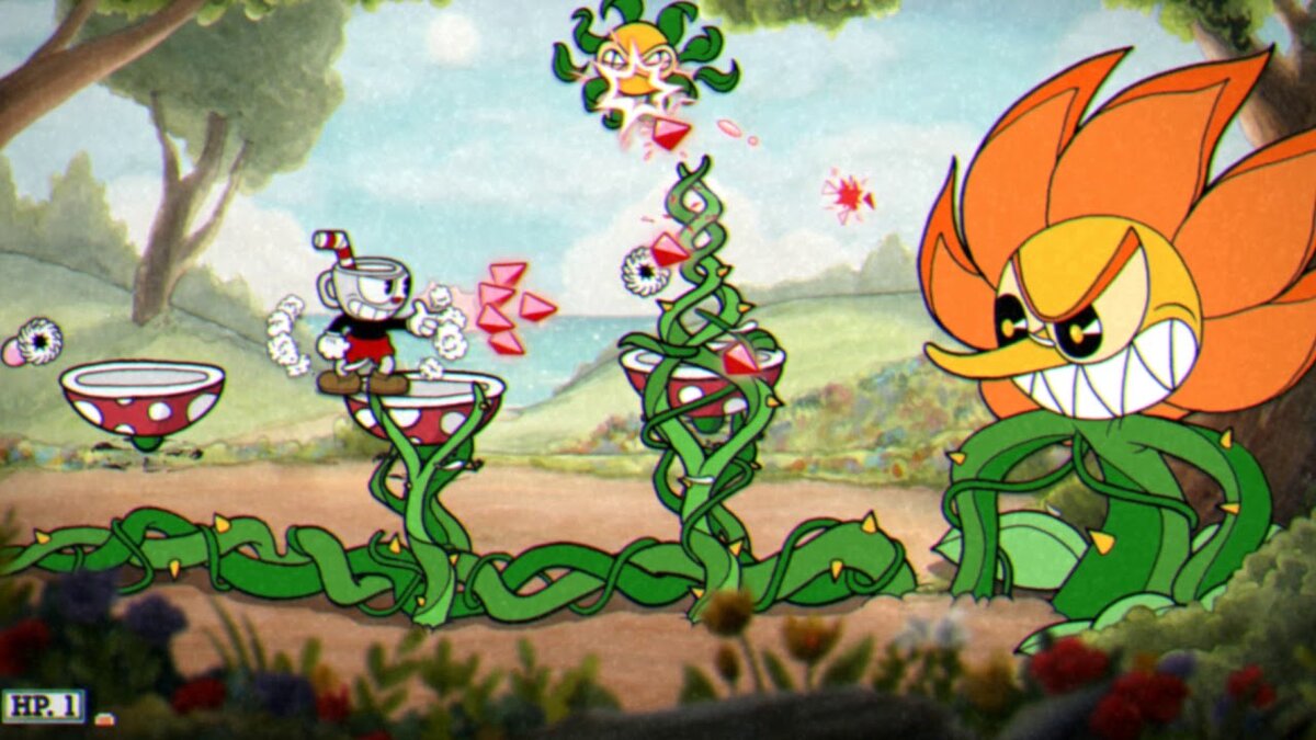 Первые боссы в Cuphead. | GameHunter | Игровой блог | Дзен