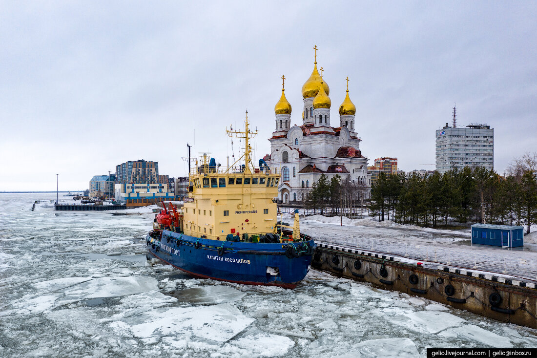 Архангельск с высоты — столица Русского Севера | Gelio | Слава Степанов |  Дзен