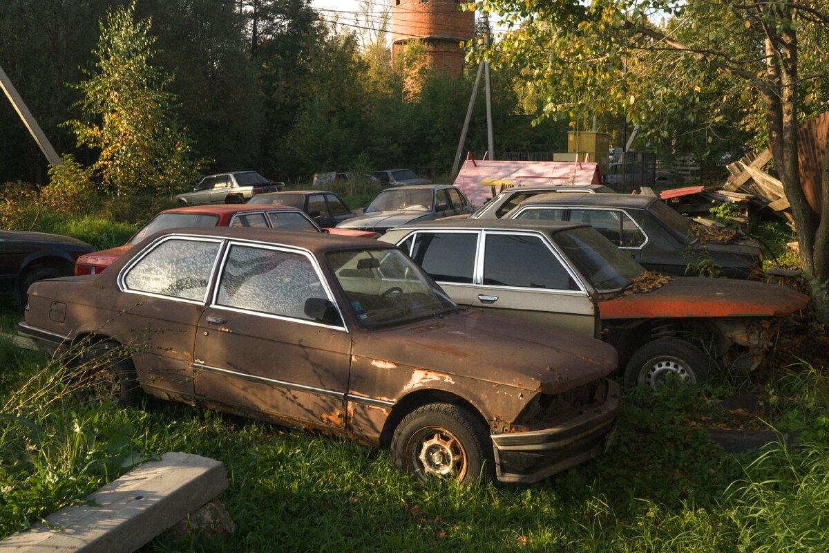 На Берлин|Нашли в кювете десятки заброшенных BMW ♛ | Urban Vintage | Дзен