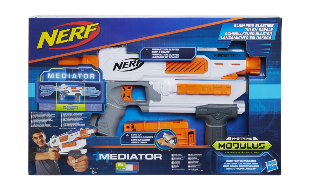 Бластер Nerf Медиатор 