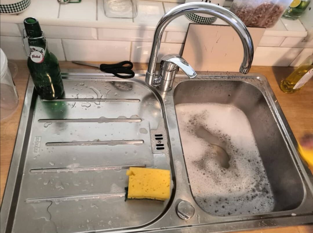 Посуда помыта! Фото: из личного архива