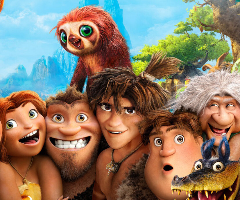 Кадр из мультфильма  «СЕМЕЙКА КРУДС» (The Croods) мультфильм, США, 2013
Реж.: Крис Сандерс, Крик де Микко.