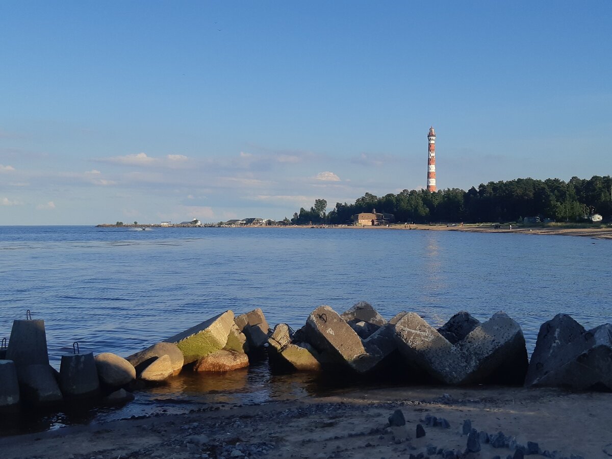 Осиновецкий Маяк на Ладожском озере