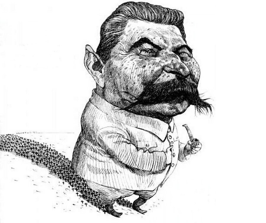 Сталин карикатура картинки