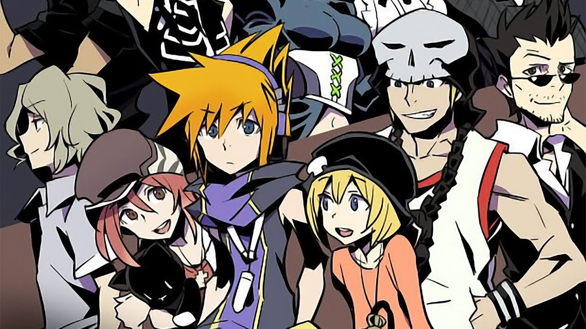 The world ends with you. The World ends with you игра. TWEWY.