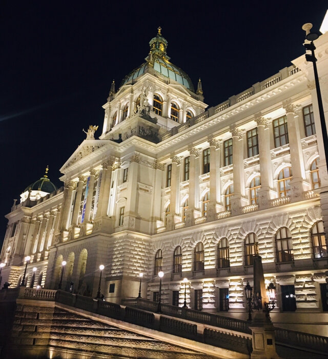 Прага. Фото мужа автора, январь 2020