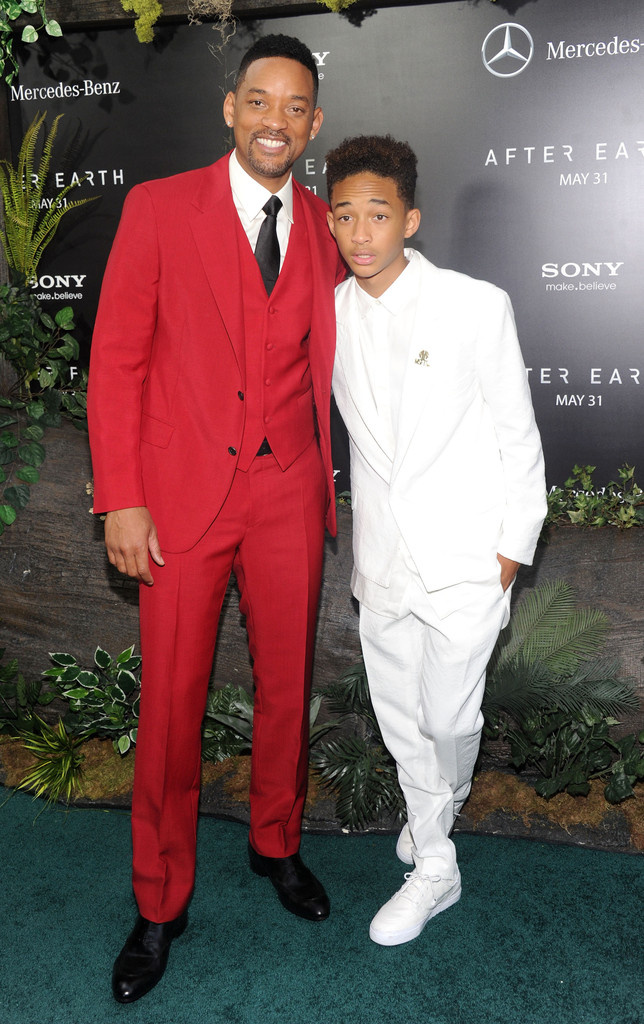 Джайден со своим отцом Уиллом Смитом.