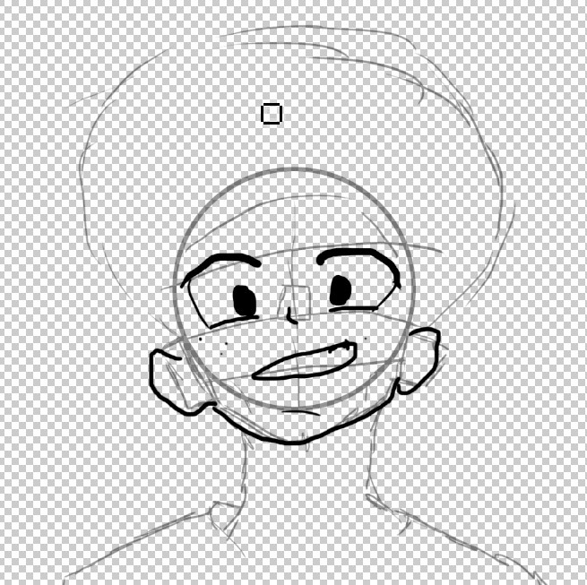 Рисунок Мидории от kenoi