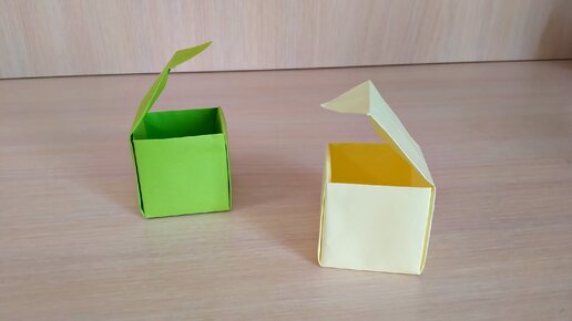 Как сделать коробки из листа бумаги. Как сделать коробки из листа бумаги