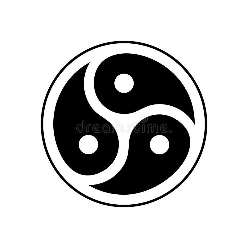 Три точки, как символ трёх столпов БДСМ