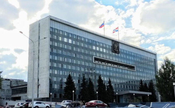 Здание Облисполкома в 70-х годах прошлого века. Фото в открытом доступе.