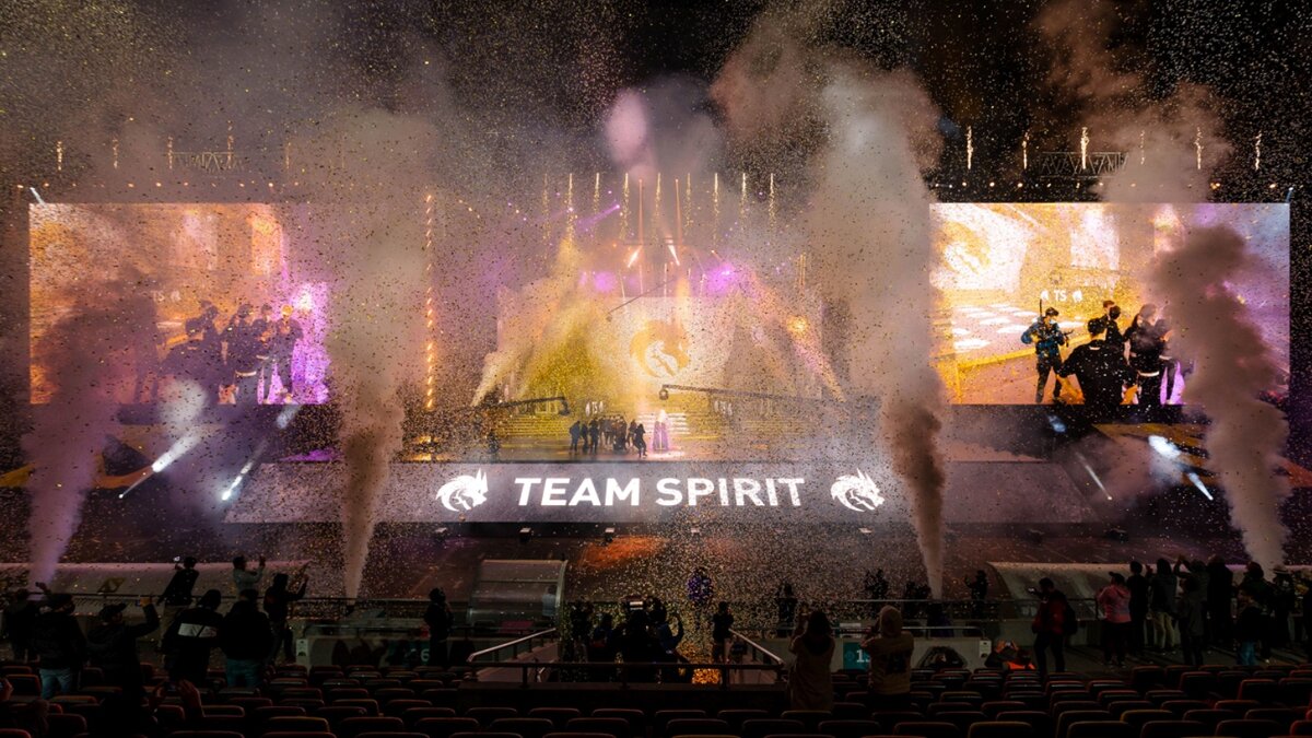 Победа команды Team Spirit на турнире The International