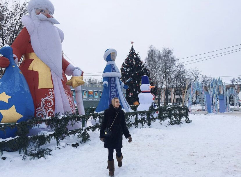 Новогодний Муром. Фото автора.