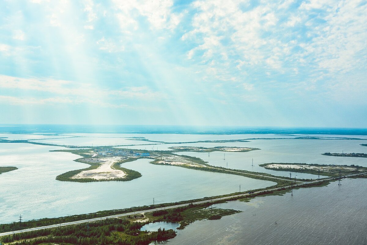 То самое озеро Самотлор. 