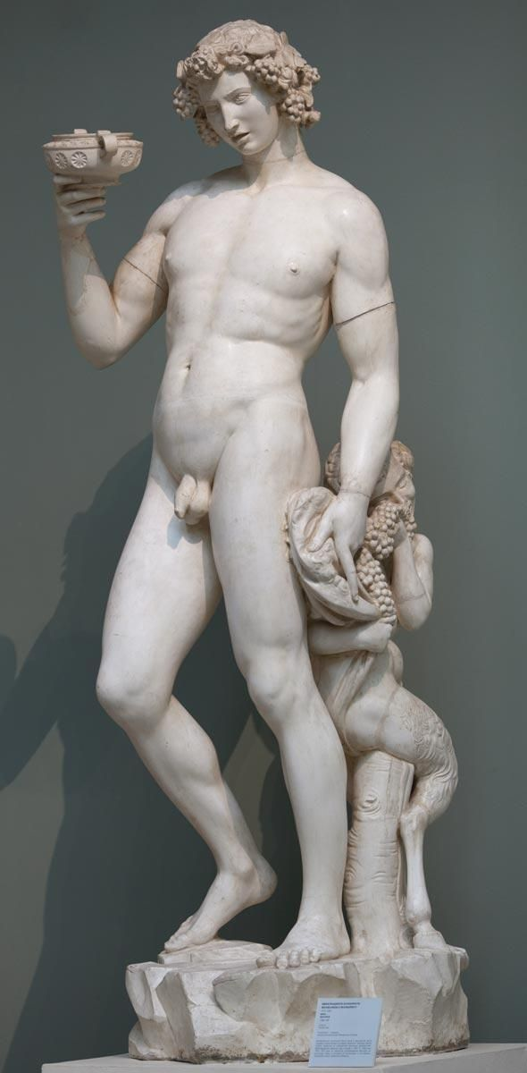 Микеланджело. Вакх. 1497