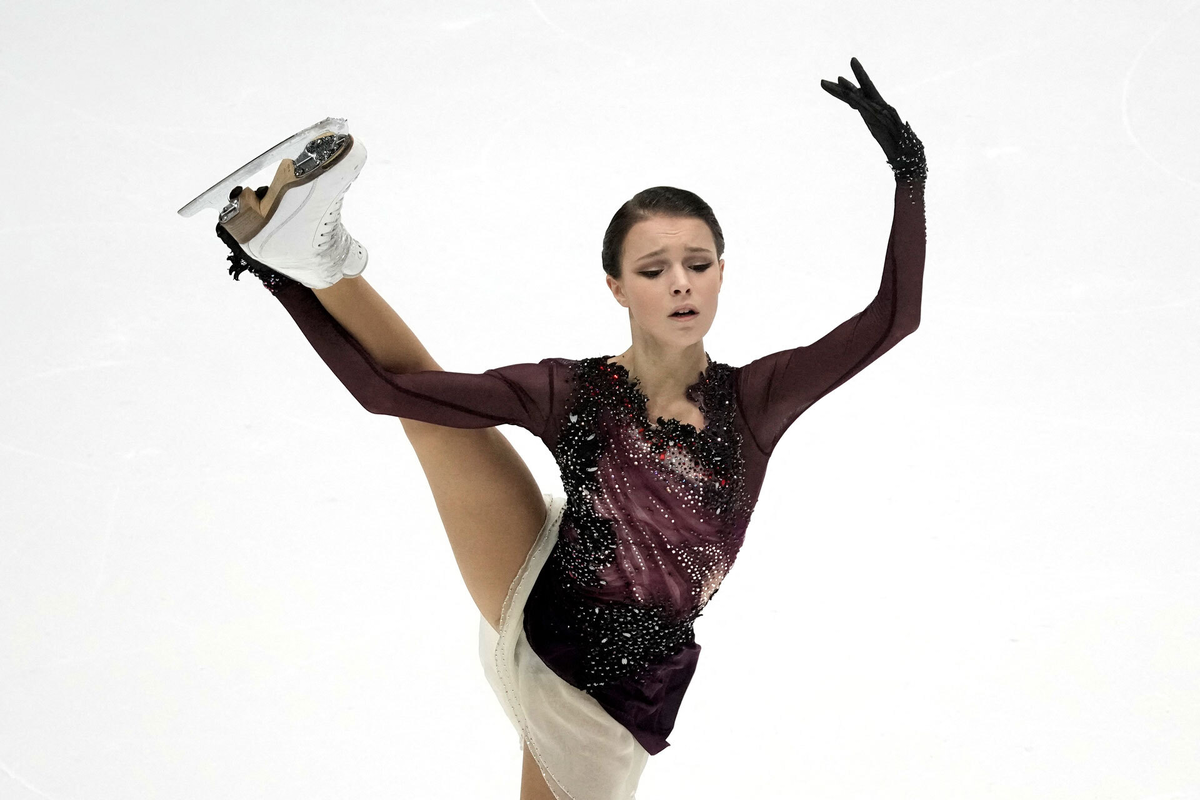 Анна Щербакова фигуристка