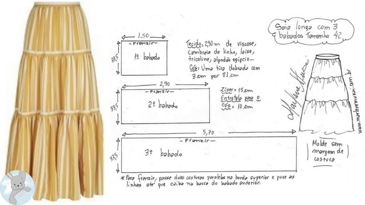 Как сшить юбку в стиле Givenchy — онлайн-курс в Академии шитья Burda