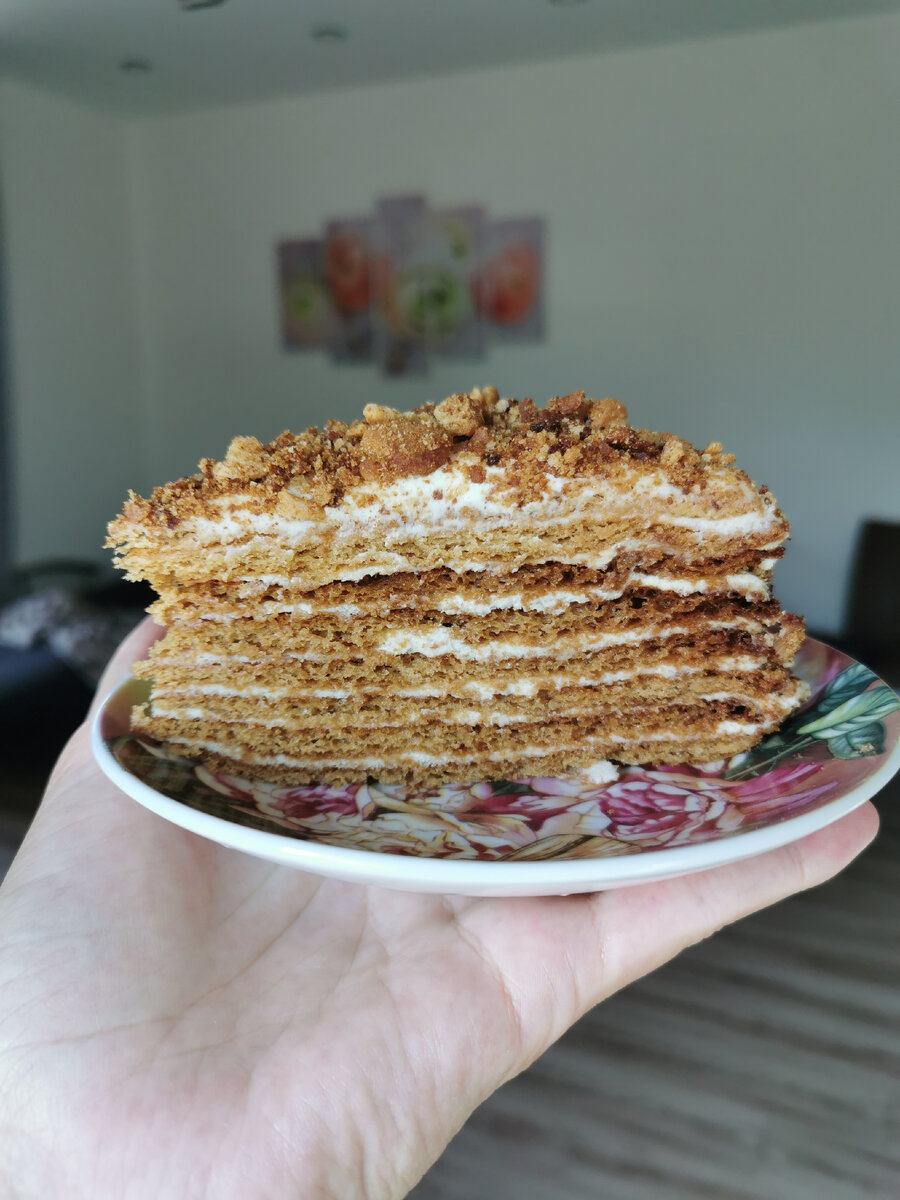 Медовик в моем исполнении. 