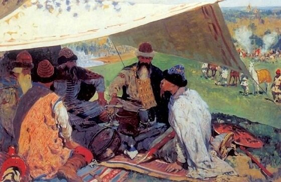 Алексей Кившенко "Долюбский съезд князей"