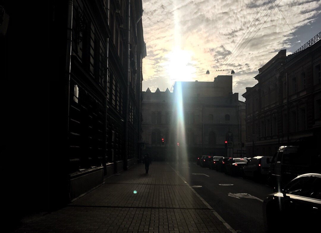 Весьма туманный Питер. 