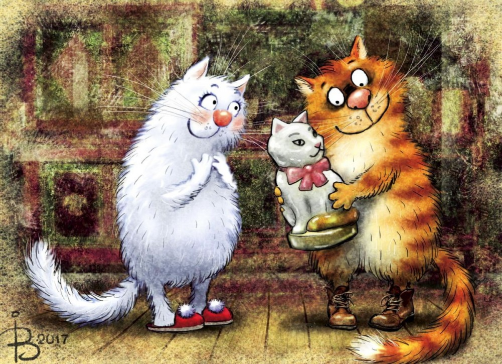 Рыжие коты Рины Зенюк