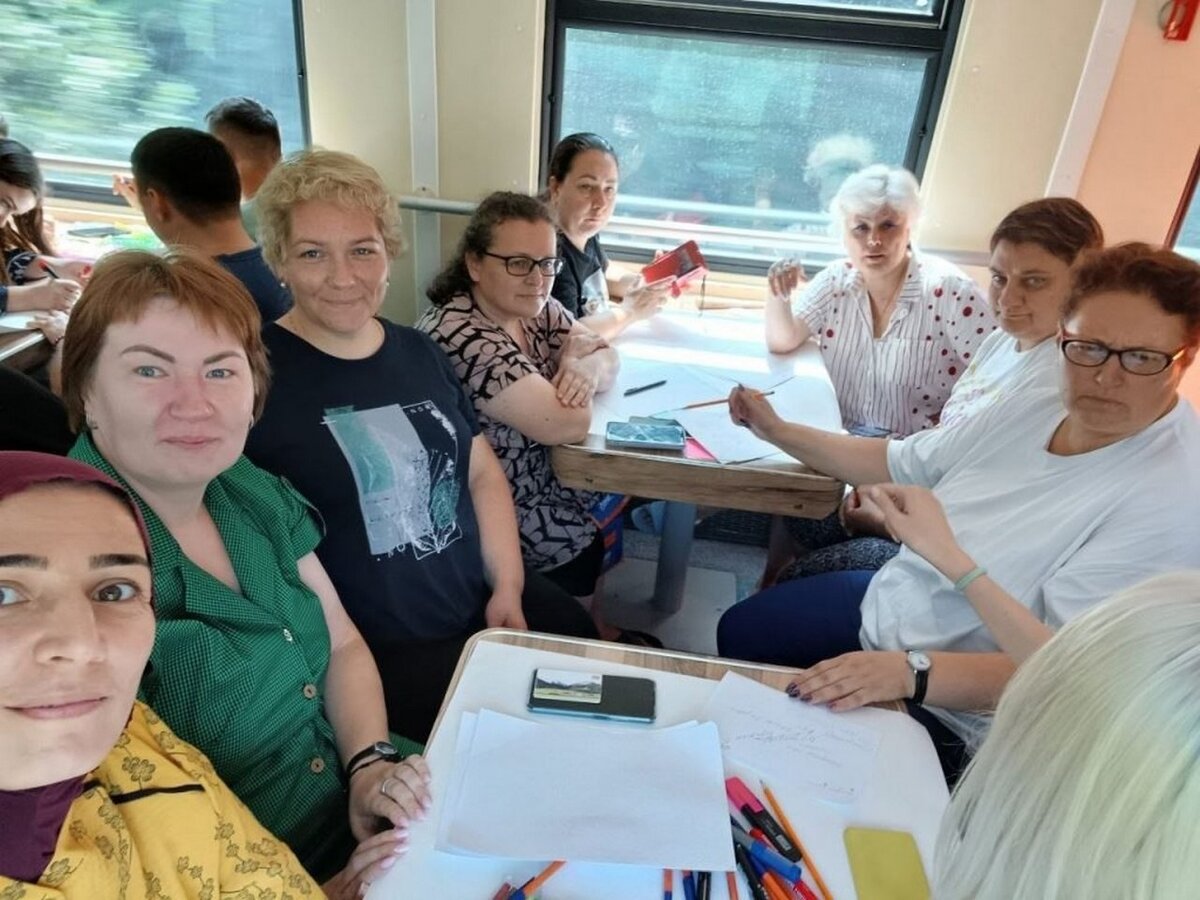    Преподаватель из Курска Виолетта Негребецкая участвовала в первом «Педагогическом экспрессе»