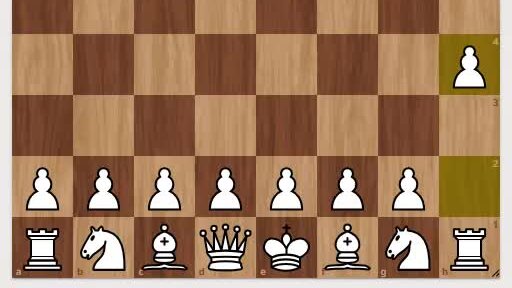 Хитрая шахматная ловушка за белых с первым ходом 