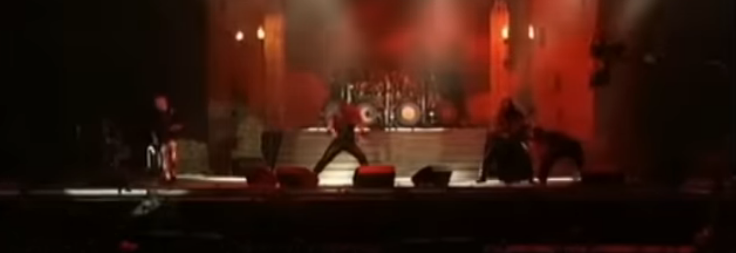 Концерт рок - группы HammerFall на фестивале "Wacken Open Air". 4 августа, 2001 год