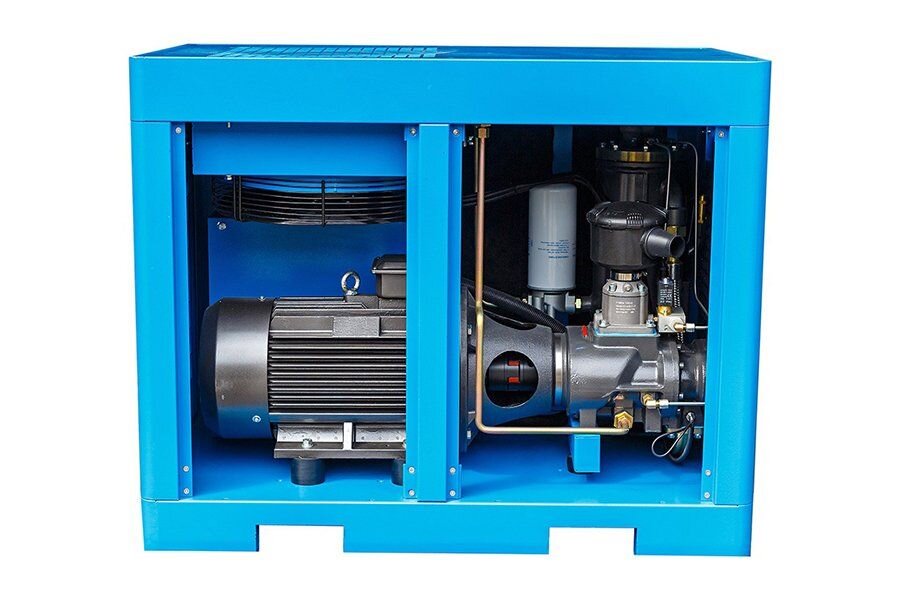 Винтовой компрессор с прямым приводом