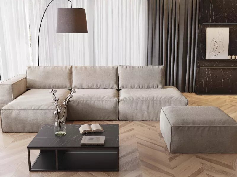 Диван UOMO бежевый (арт. 003)