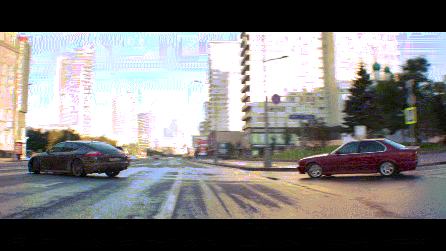 Сцена из фильма «Трезвый водитель»