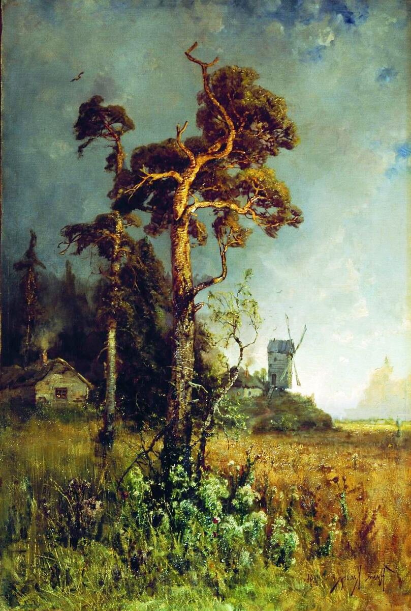 "Сосны", 1896, холст, масло, 107×72