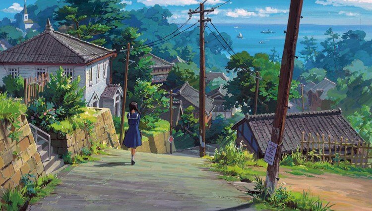 Кадр из аниме «Со склонов Кокурико » © Studio Ghibli 