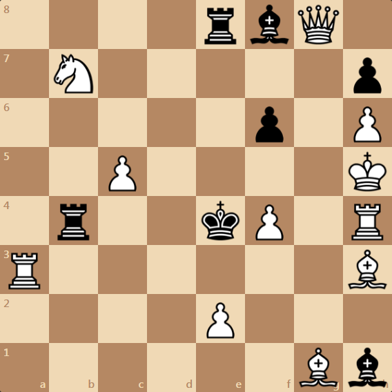 Задача по шахматам