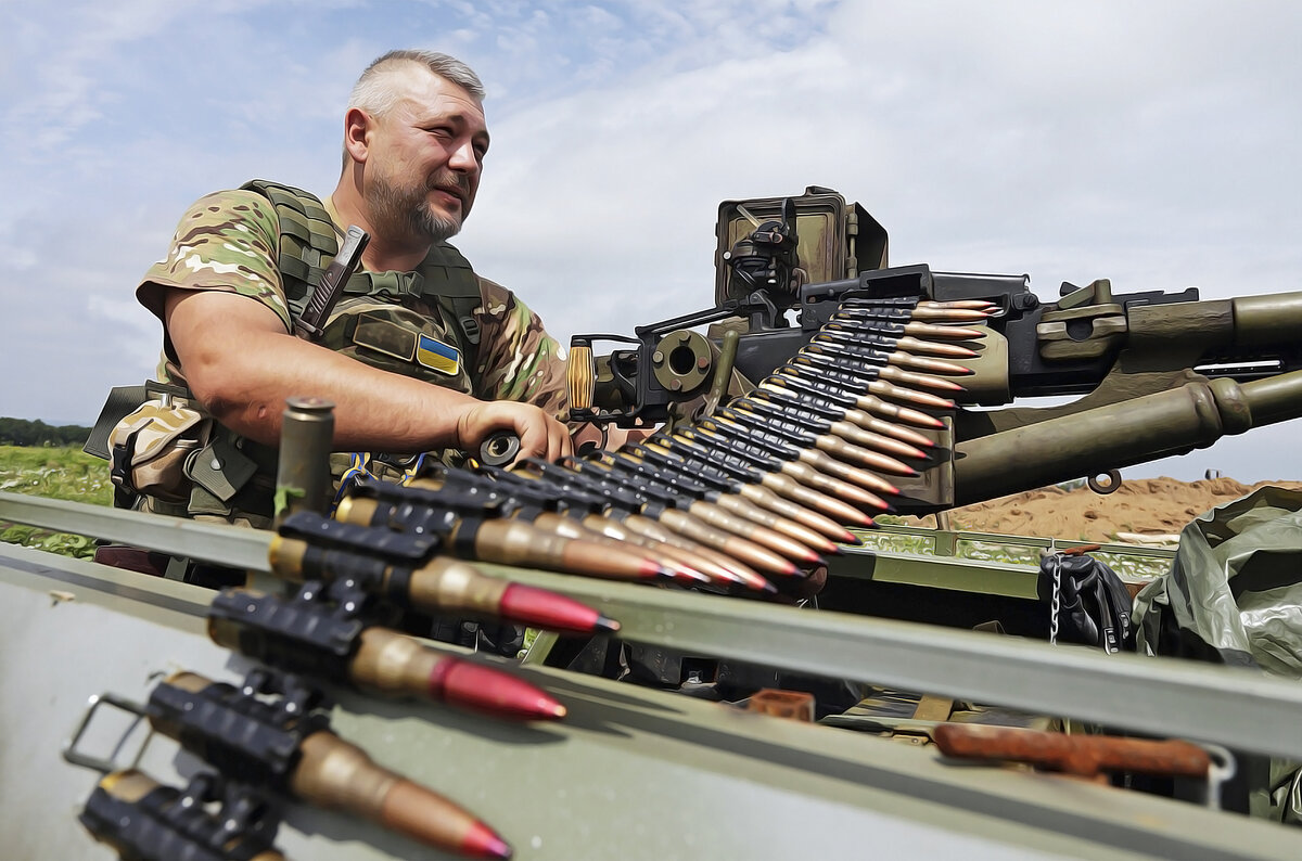 Украинский солдат
