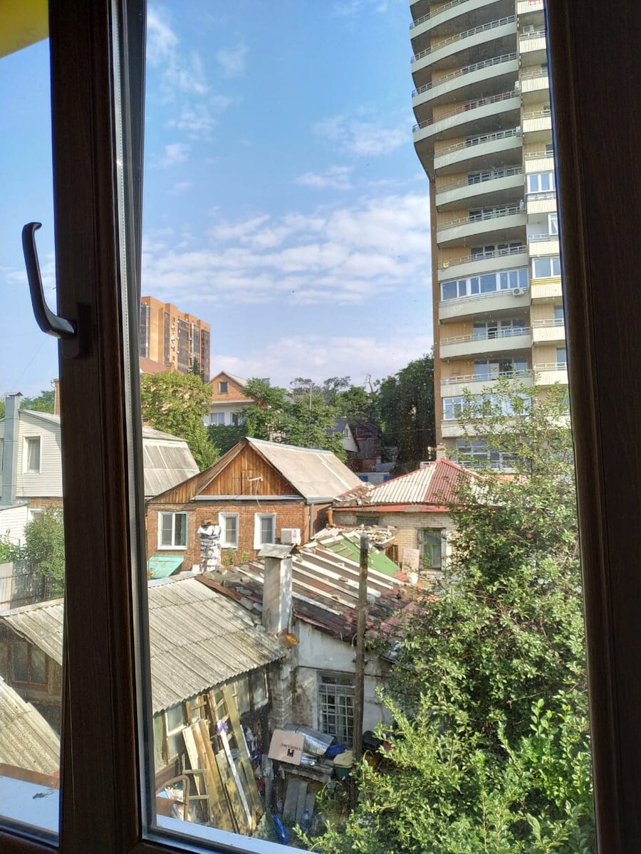 Ростов-на-дону, вид из окна гостиницы