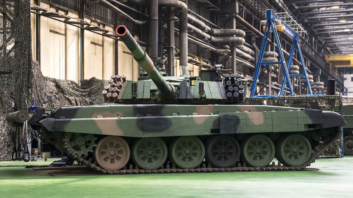 модифицированный танк Т-72 (фото с сайта Defence24)