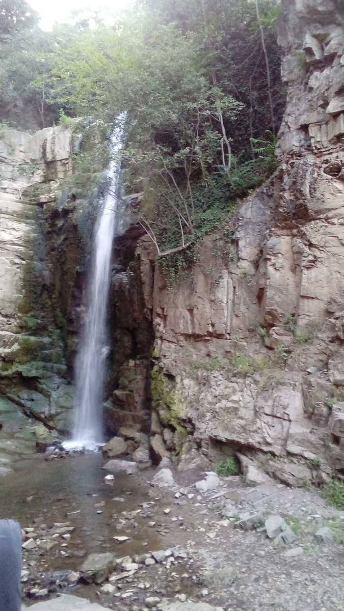 Водопад в центре Тбилиси