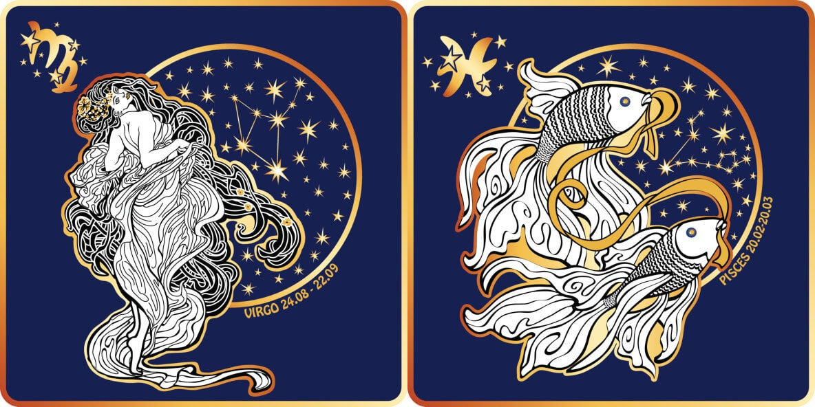 Совместимость Рыбы-Дева. Источник: Я.Картинки.