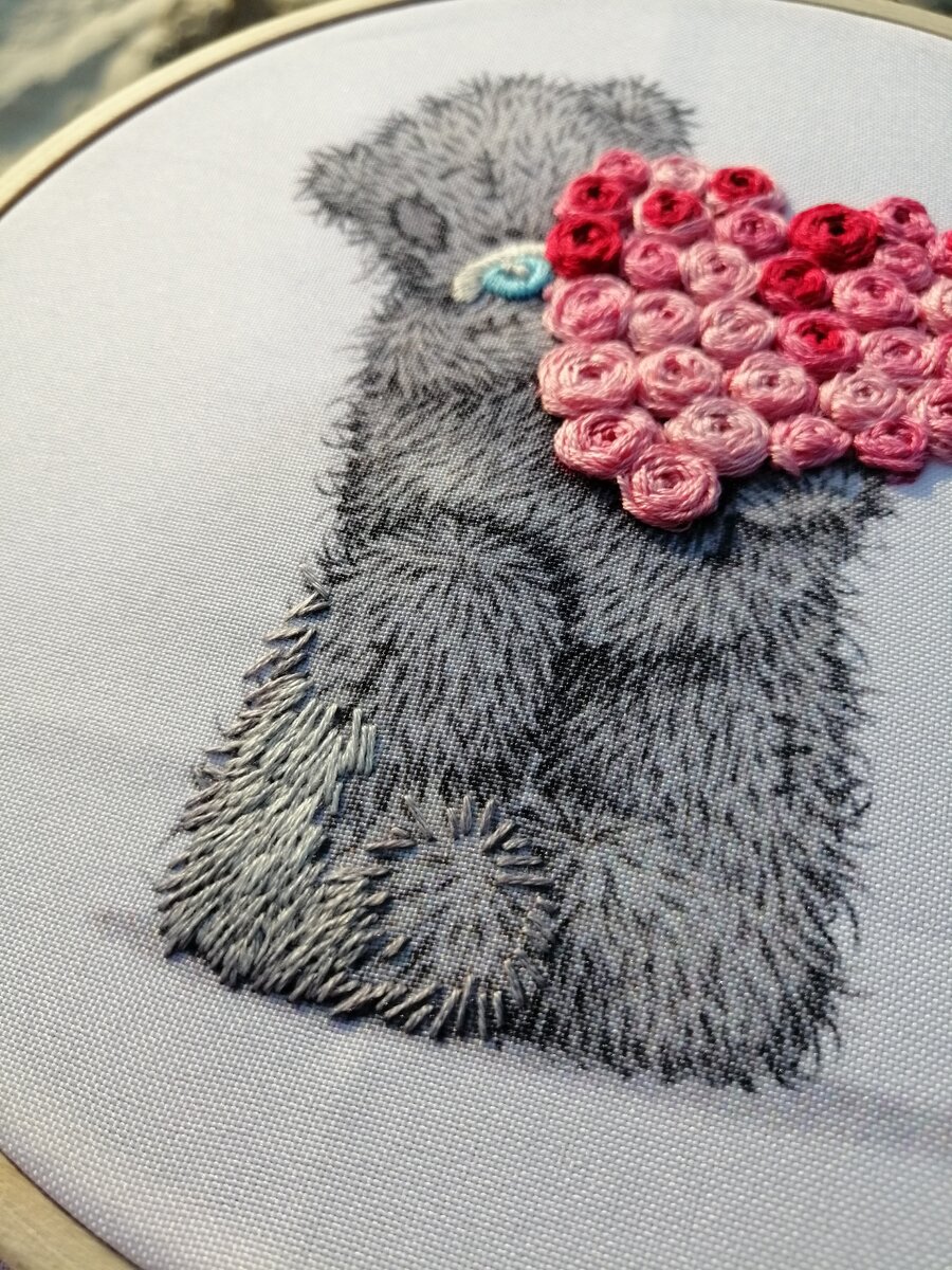 Первые неуверенные стежки