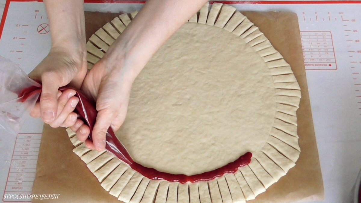 Как красиво сделать края у пирога фото пошаговое