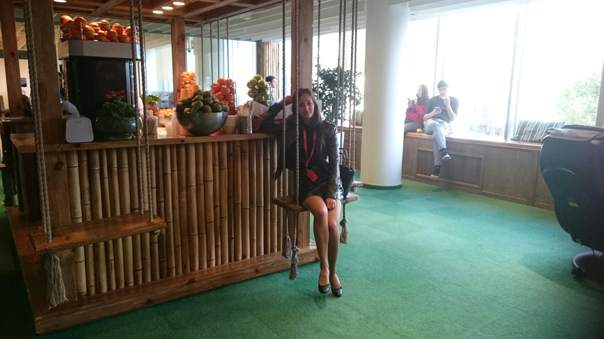 фреш-бар в Mail.ru, работа мечты